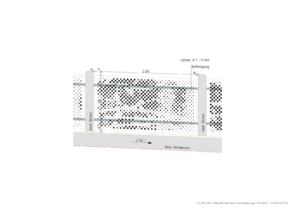 Gartenzaun bern ausfuehrung detail