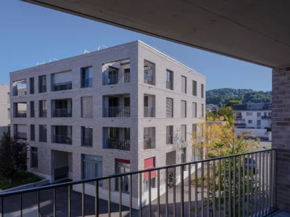 Neubau lindenhof wetzikon aussicht balkon