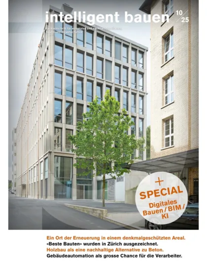 Artikel magazin intelligent bauen kemptthal thevalley titelseite