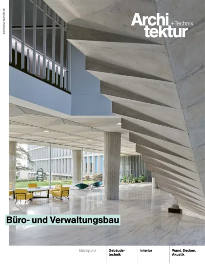 Artikel magazin architektur technik kemptthal thevalley titelseite